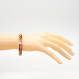 【6jfb0885-k】エルメス バングル ミニクリック/ケリー GPメッキ ゴールド ピンク【中古】レディース