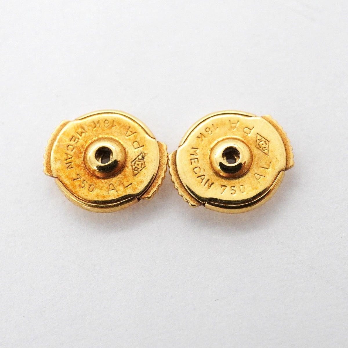 【6jfb0894】ヴァンクリーフ＆アーペル ピアス スウィート アルハンブラ K18YG イエローゴールド オニキス ブラック【中古】レディース