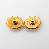 【6jfb0894】ヴァンクリーフ＆アーペル ピアス スウィート アルハンブラ K18YG イエローゴールド オニキス ブラック【中古】レディース