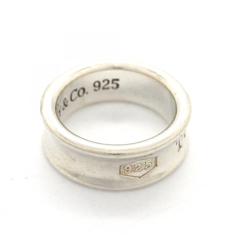 【6jfb0898】ティファニー リング ナロー シルバー925 7.5号【中古】レディース