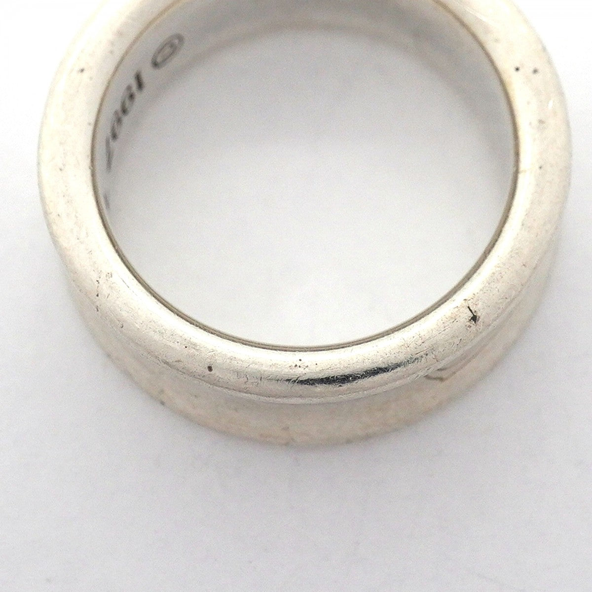 【6jfb0898】ティファニー リング ナロー シルバー925 7.5号【中古】レディース