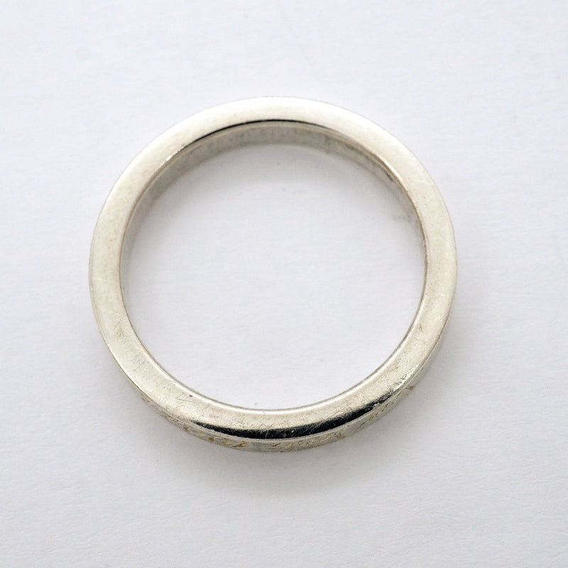 【6jfb0906-k】ティファニー リング ノーツ シルバー925 11.5号【中古】レディース