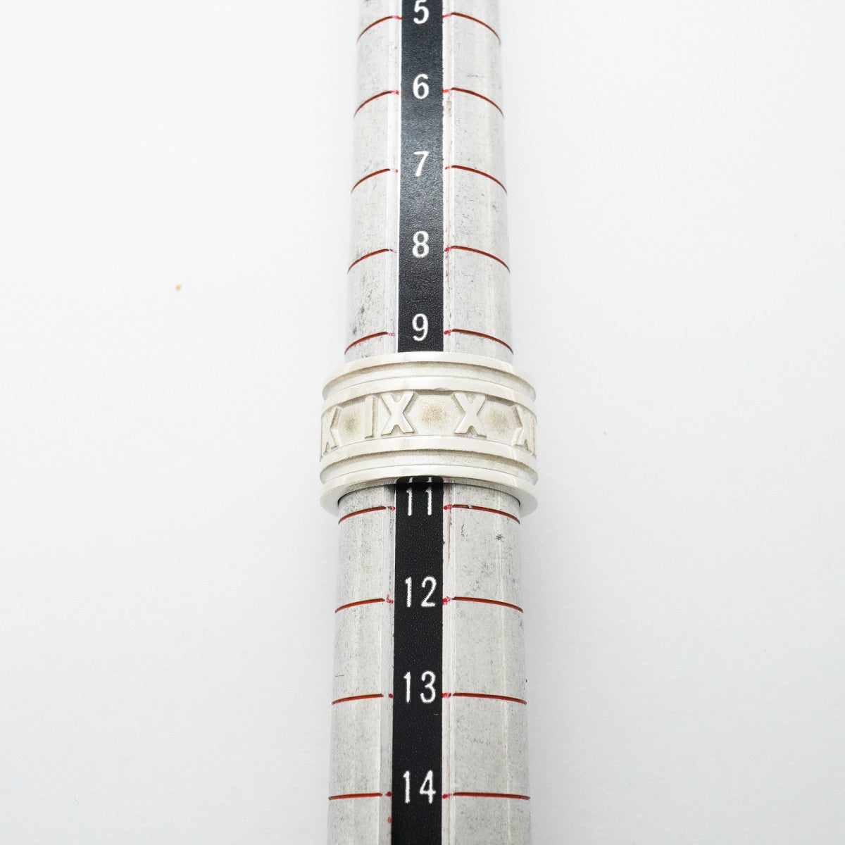 【6jfb0916-k】ティファニー リング アトラス ワイド シルバー925 10.5号【中古】レディース