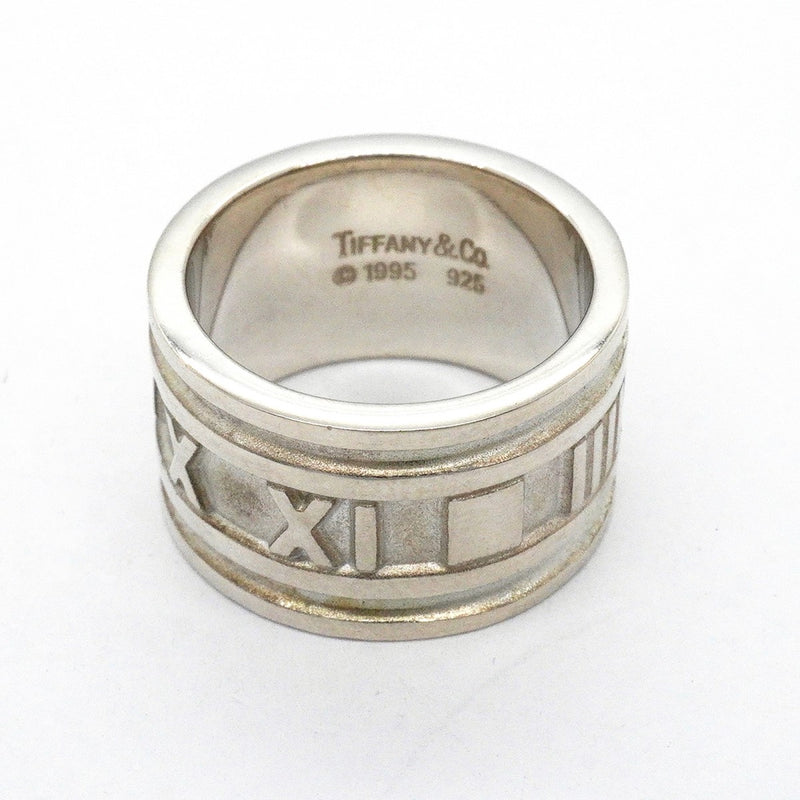 【6jfb0916-k】ティファニー リング アトラス ワイド シルバー925 10.5号【中古】レディース