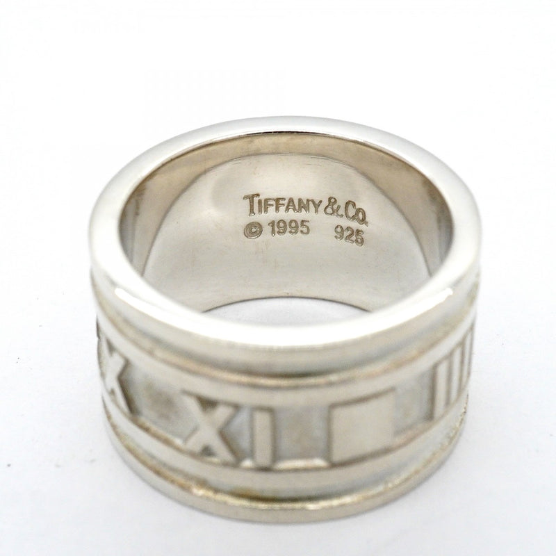 【6jfb0916-k】ティファニー リング アトラス ワイド シルバー925 10.5号【中古】レディース