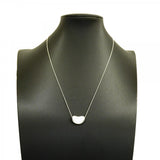 【6jfb0921-k】ティファニー ネックレス ビーン シルバー925【中古】レディース