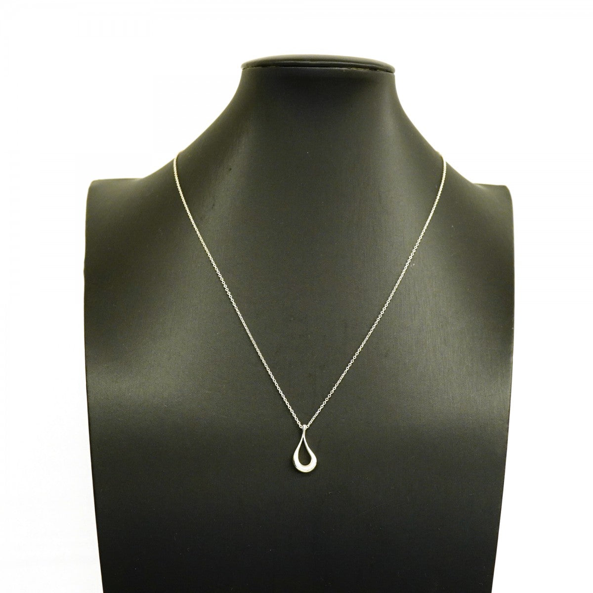 【6jfb0922-k】ティファニー ネックレス オープンティアドロップ シルバー925【中古】レディース