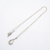 【6jfb0922-k】ティファニー ネックレス オープンティアドロップ シルバー925【中古】レディース
