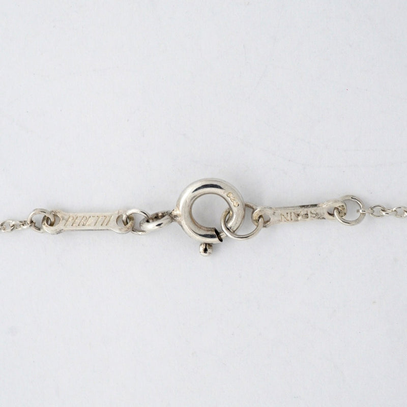 【6jfb0922-k】ティファニー ネックレス オープンティアドロップ シルバー925【中古】レディース