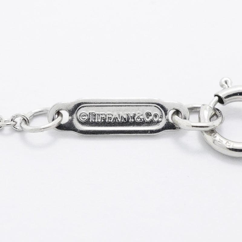 【6jfb0936】ティファニー ネックレス ベゼルセット 4PD Pt950 プラチナ ダイヤモンド【中古】レディース