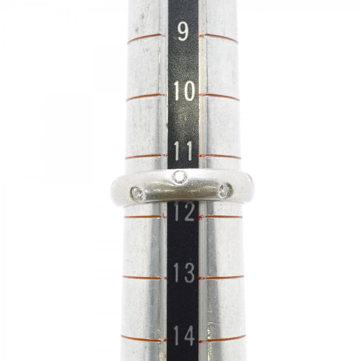 【6jfb0939】ティファニー リング ドッツ Pt950 プラチナ ダイヤモンド 11.5号【中古】レディース