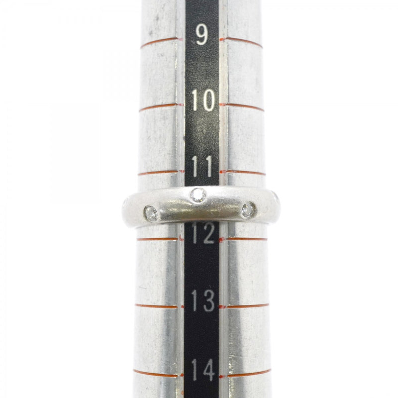 【6jfb0939】ティファニー リング ドッツ Pt950 プラチナ ダイヤモンド 11.5号【中古】レディース