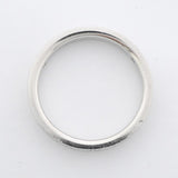 【6jfb0940】ティファニー リング フラットバンド 3PD Pt950 プラチナ ダイヤモンド 7.5号【中古】レディース