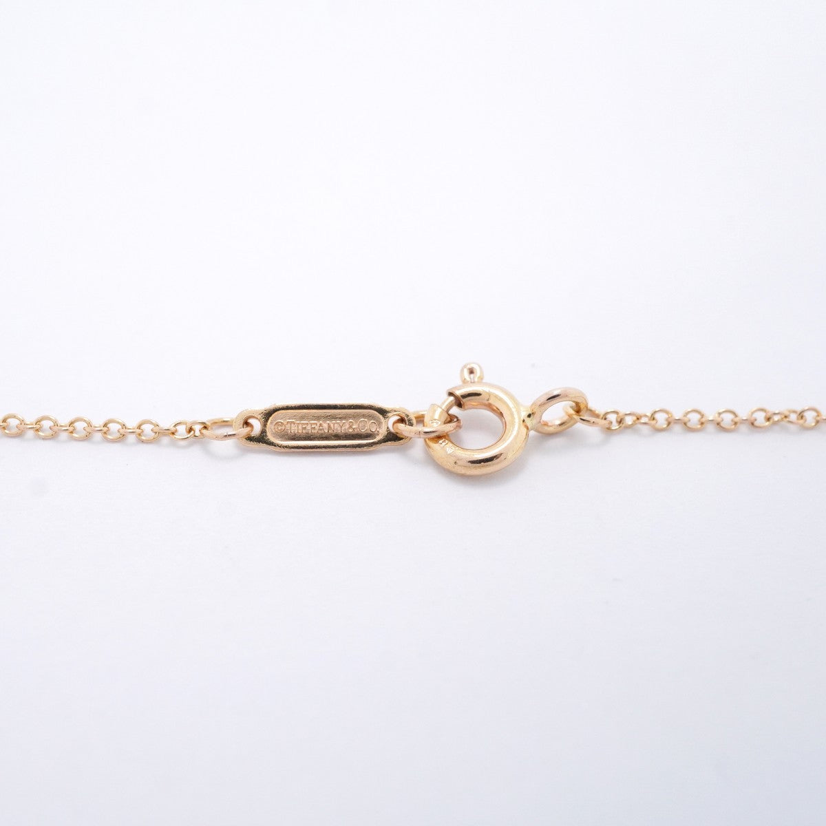 【6jfb0942】ティファニー ブレスレット インフィニティ K18PG ピンクゴールド【中古】レディース