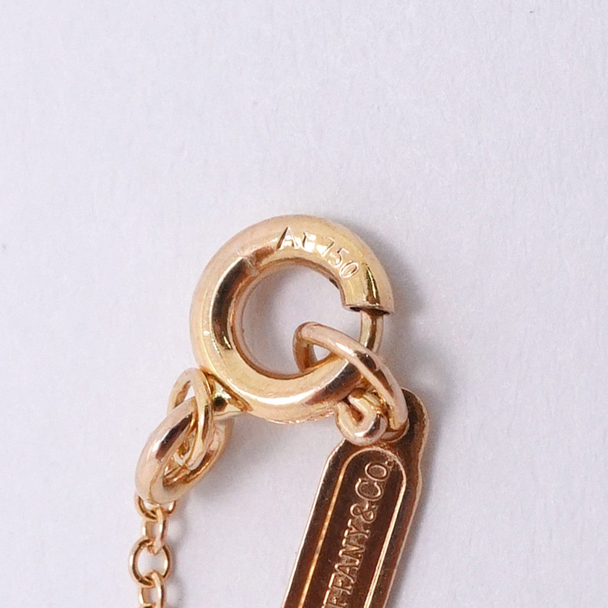 【6jfb0942】ティファニー ブレスレット インフィニティ K18PG ピンクゴールド【中古】レディース