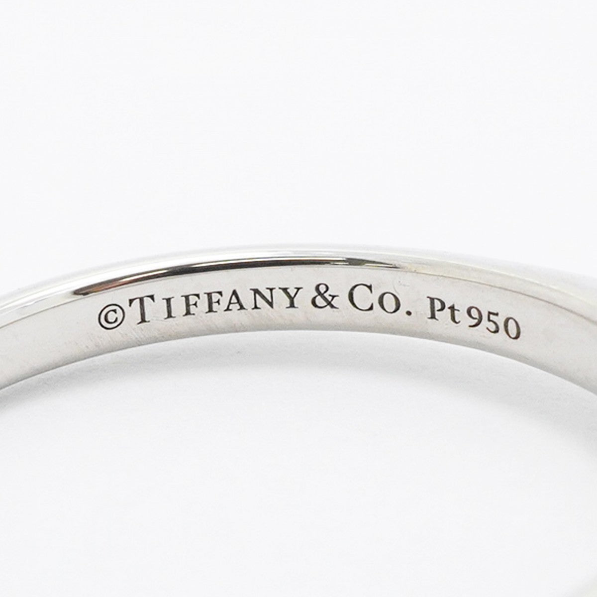 【6jfb0945】ティファニー リング ソリティア 1PD Pt950 プラチナ ダイヤモンド 0.24ct 11号【中古】レディース