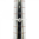 【6jfb0945】ティファニー リング ソリティア 1PD Pt950 プラチナ ダイヤモンド 0.24ct 11号【中古】レディース