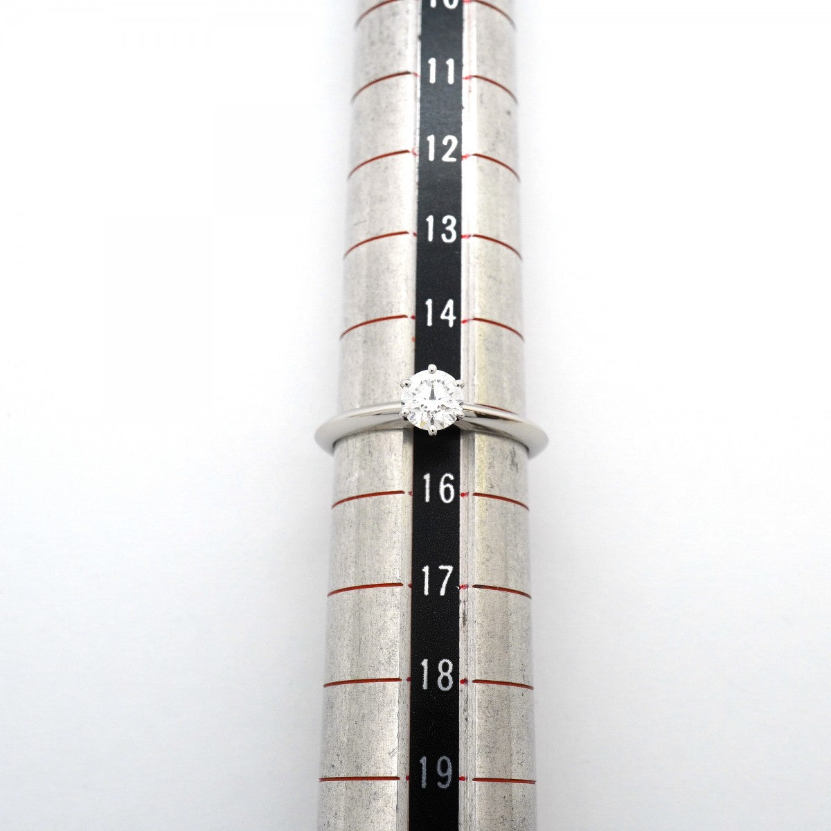 【6jfb0950】ティファニー リング ソリティア 1PD Pt950 プラチナ ダイヤモンド 0.55ct 15号【中古】レディース