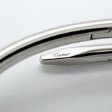 【6jfb0952】カルティエ バングル ジュストアンクル K18WG ホワイトゴールド【中古】メンズ レディース ユニセックス