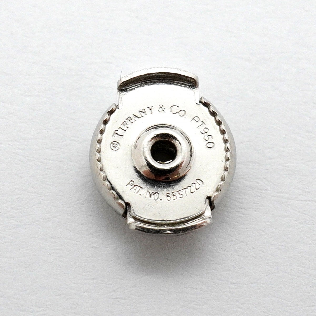 【6jfb0954】ティファニー ピアス ペーパーフラワー Pt950 プラチナ ダイヤモンド【中古】レディース