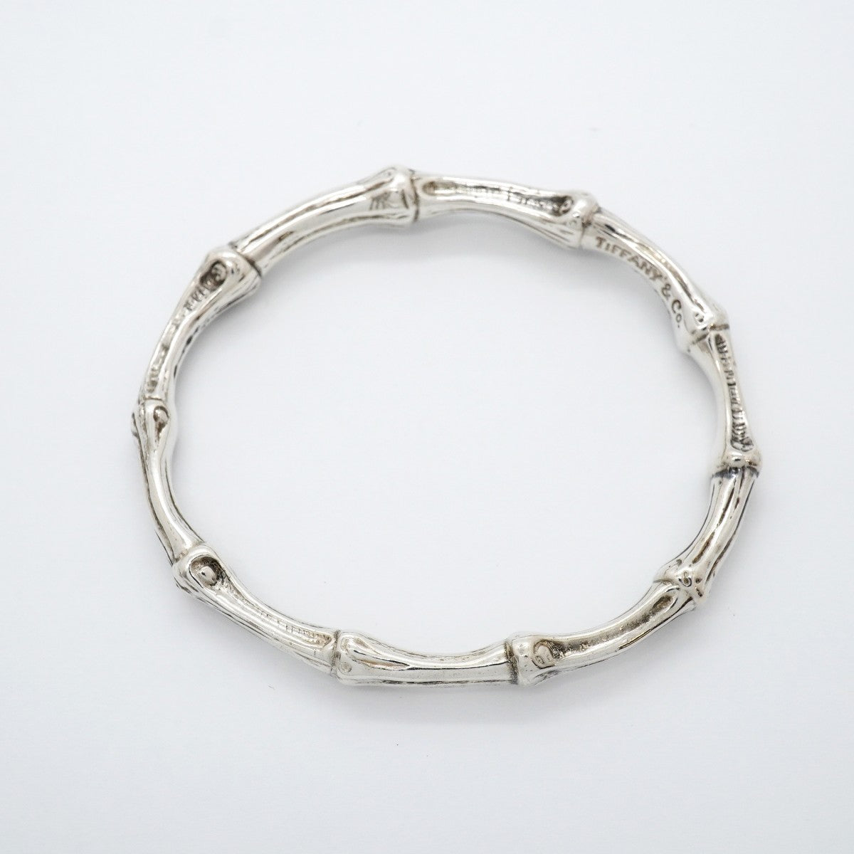 【6jfb0964-k】ティファニー バングル バンブー シルバー925【中古】メンズ レディース ユニセックス