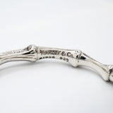 【6jfb0964-k】ティファニー バングル バンブー シルバー925【中古】メンズ レディース ユニセックス