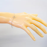 【6jfb0968-k】ティファニー ブレスレット ラビングハート シルバー925【中古】レディース