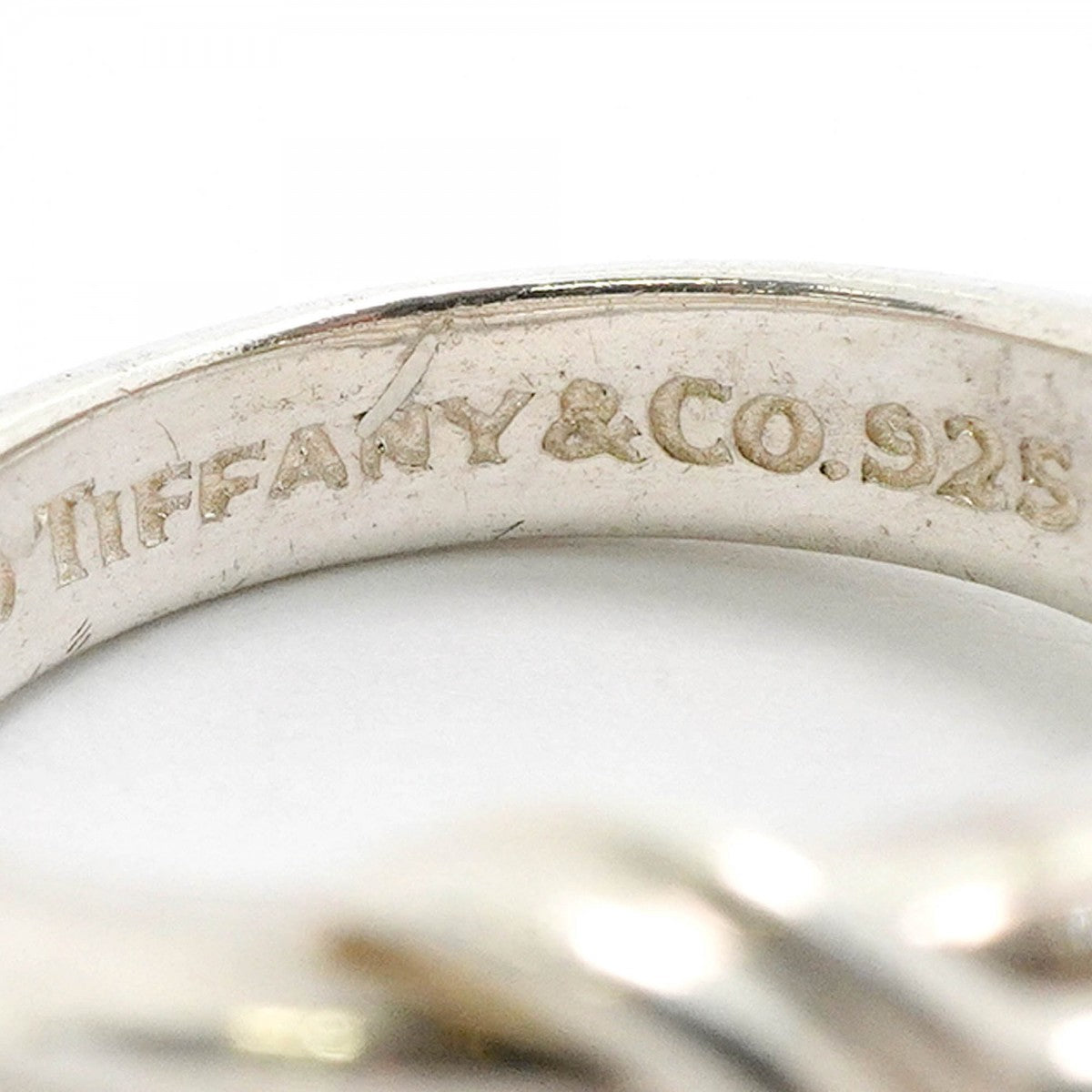 【6jfb0972】ティファニー リング シグネチャー シルバー925 10.5号【中古】レディース