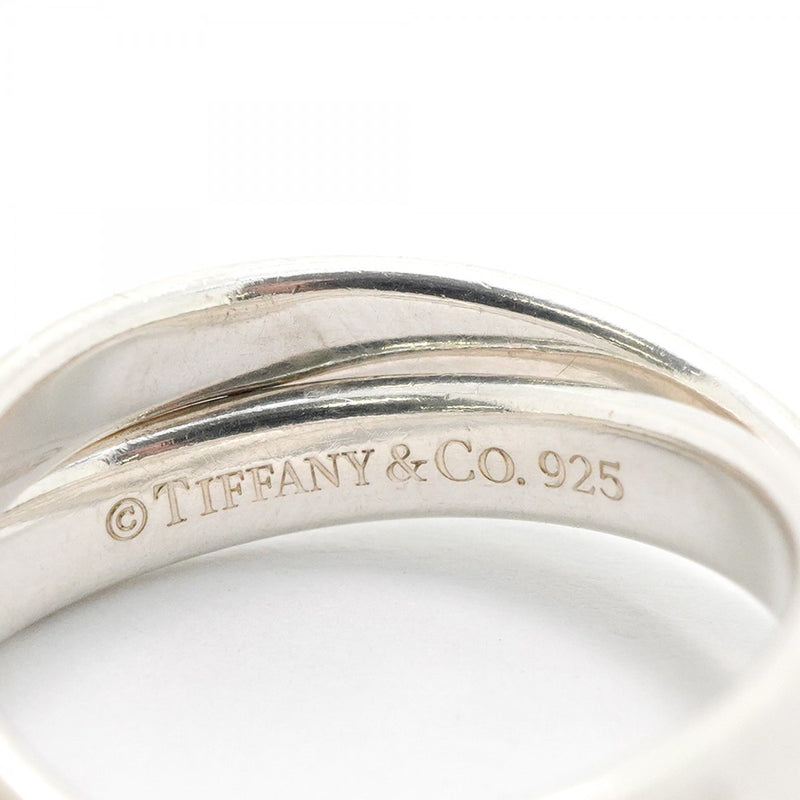 【6jfb0974】ティファニー リング 1837/インターロッキング シルバー925 14号【中古】レディース