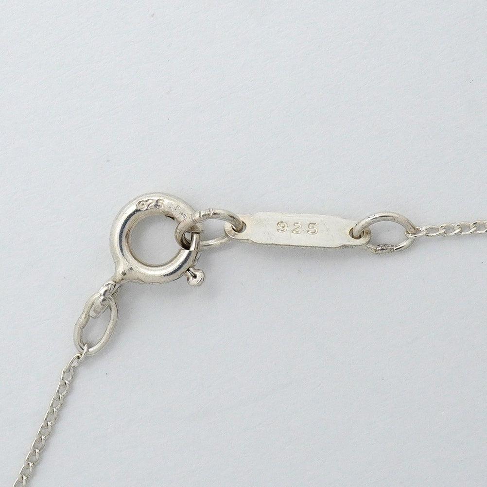 【6jfb0982-k】ティファニー ネックレス オープンリーフ シルバー925【中古】レディース