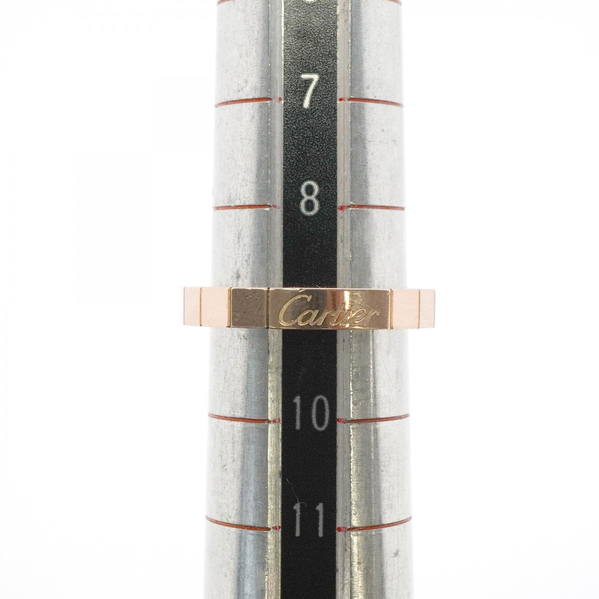 【6jfb0988】カルティエ リング ラニエール K18PG ピンクゴールド ＃49【中古】レディース