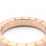【6jfb0988】カルティエ リング ラニエール K18PG ピンクゴールド ＃49【中古】レディース