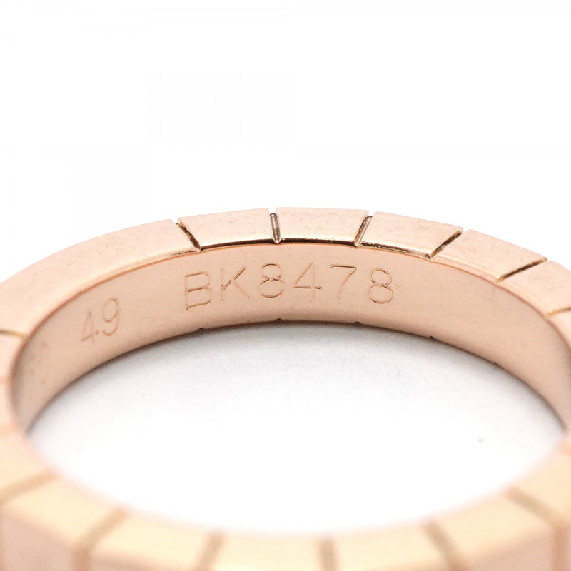 【6jfb0988】カルティエ リング ラニエール K18PG ピンクゴールド ＃49【中古】レディース