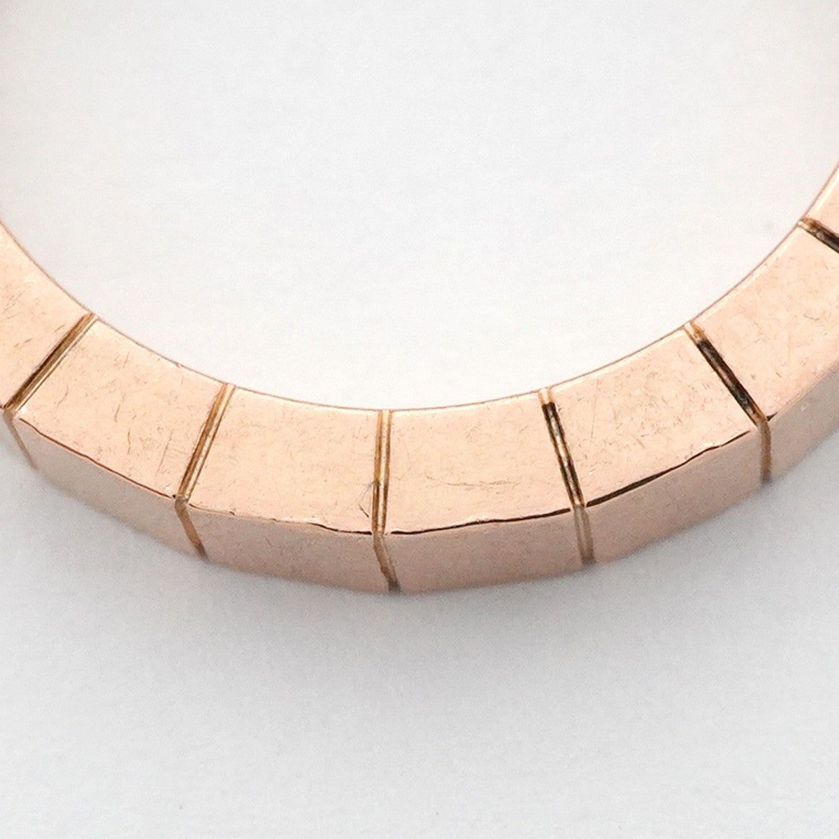 【6jfb0988】カルティエ リング ラニエール K18PG ピンクゴールド ＃49【中古】レディース