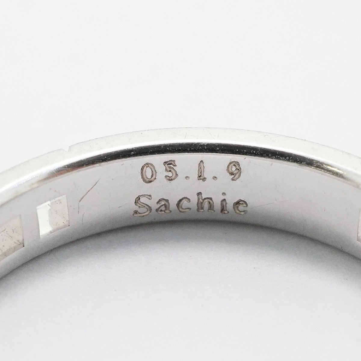 【6jfb0989】エルメス リング エヴァーヘラクレス K18WG ホワイトゴールド ＃55【中古】メンズ レディース ユニセックス