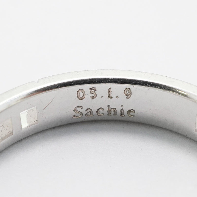 【6jfb0989】エルメス リング エヴァーヘラクレス K18WG ホワイトゴールド ＃55【中古】メンズ レディース ユニセックス