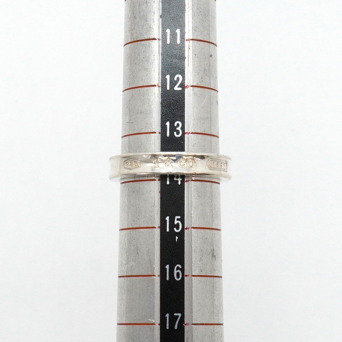 【6jfb0998-k】ティファニー リング ナロー シルバー925 13.5号【中古】レディース