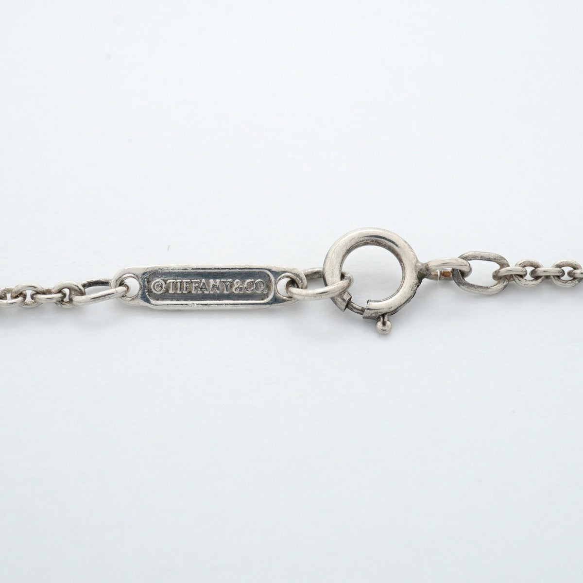 【6jfb1001-k】ティファニー ネックレス アトラス キューブ シルバー925【中古】レディース