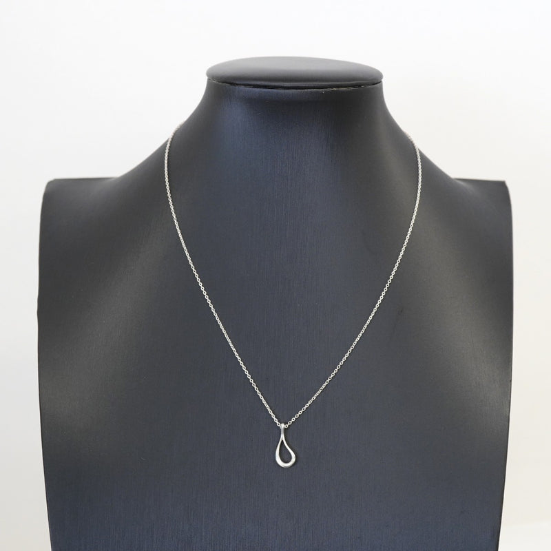 【6jfb1003-k】ティファニー ネックレス オープンティアドロップ シルバー925【中古】レディース