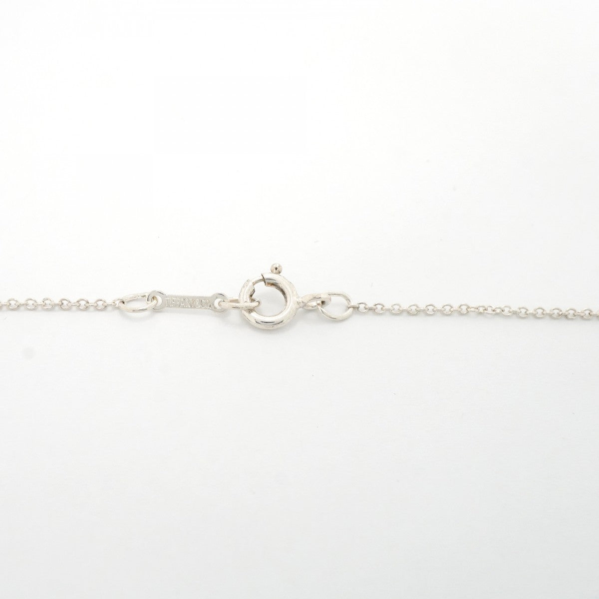 【6jfb1008-k】ティファニー ネックレス ティアドロップ シルバー925【中古】レディース