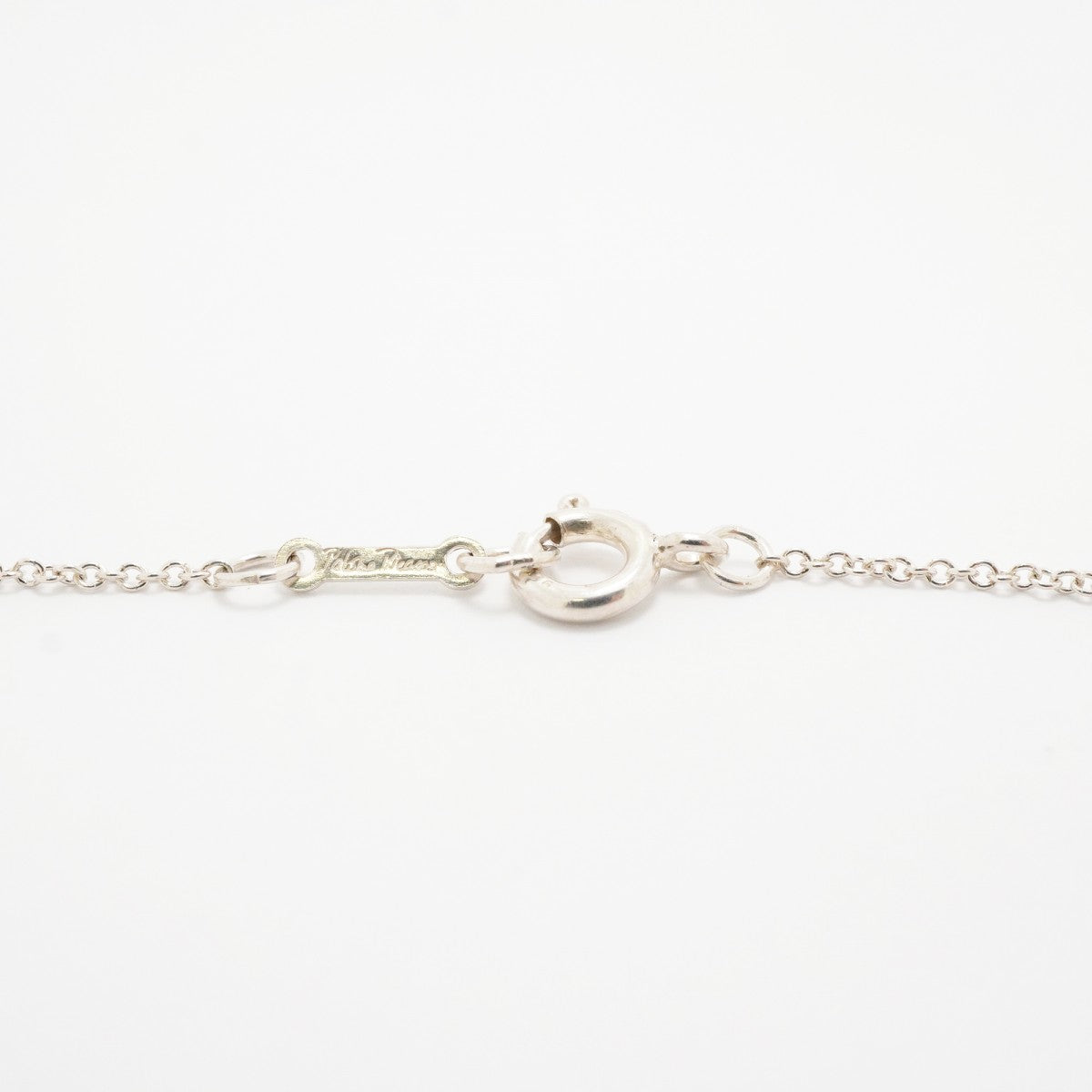 【6jfb1010-k】ティファニー ネックレス テンダネスハート/クロス シルバー925【中古】レディース