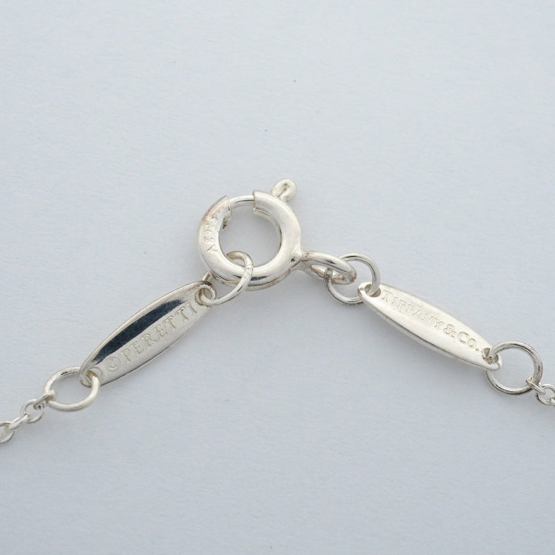 【6jfb1023-k】ティファニー ブレスレット バイザヤード 1PD シルバー925 ダイヤモンド【中古】レディース