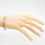 【6jfb1024-k】ティファニー ブレスレット センターノット/ダブルロープ シルバー925【中古】メンズ レディース ユニセックス