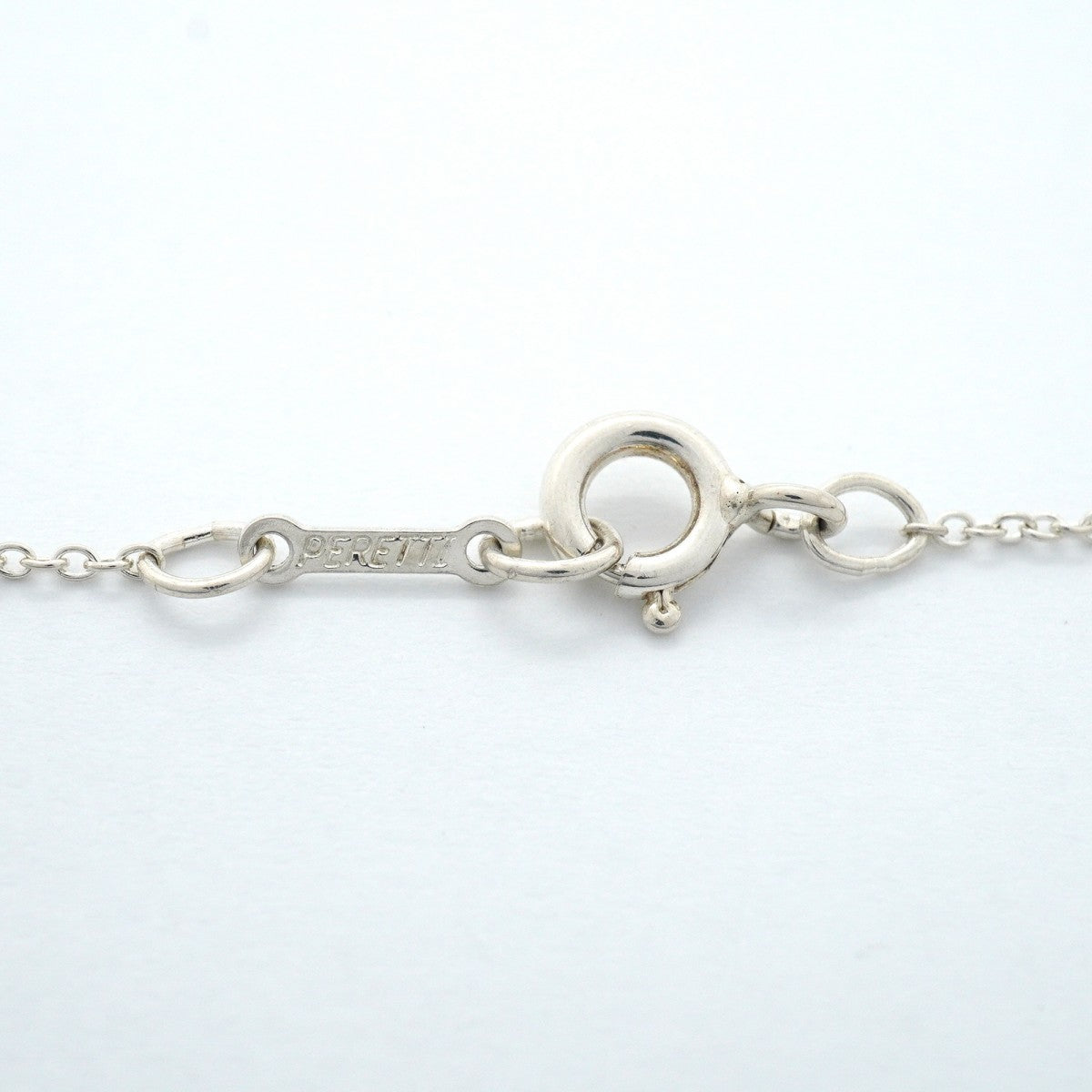 【6jfb1025-k】ティファニー ネックレス ダブルループ シルバー925【中古】レディース