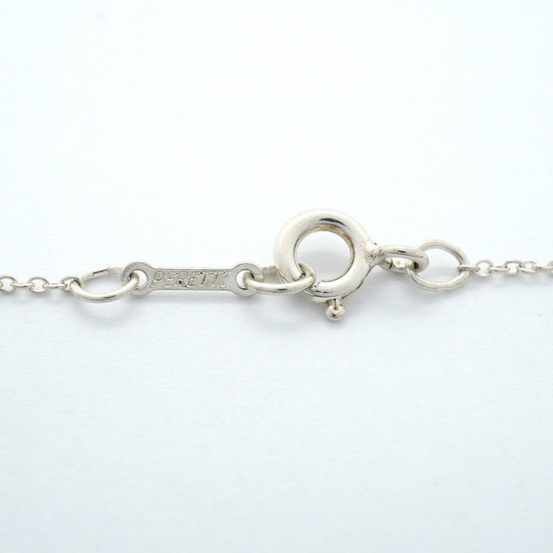 【6jfb1025-k】ティファニー ネックレス ダブルループ シルバー925【中古】レディース