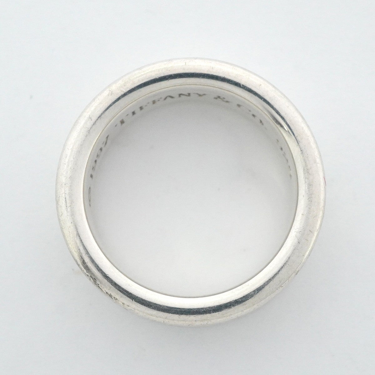 【6jfb1028-k】ティファニー リング ナロー シルバー925 11.5号【中古】レディース