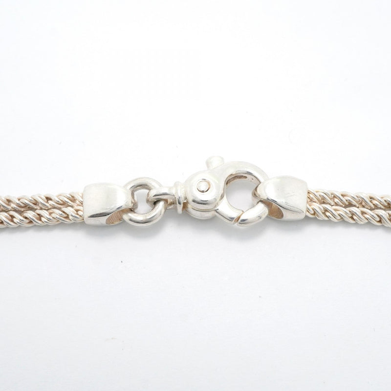 【6jfb1030-k】ティファニー ネックレス センターノット/ダブルロープ シルバー925【中古】メンズ レディース ユニセックス