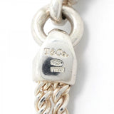 【6jfb1030-k】ティファニー ネックレス センターノット/ダブルロープ シルバー925【中古】メンズ レディース ユニセックス