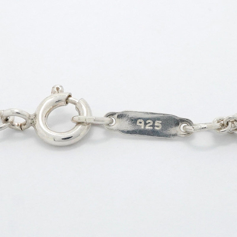 【6jfb1031-k】ティファニー ネックレス インフィニティ ダブルチェーン シルバー925【中古】レディース