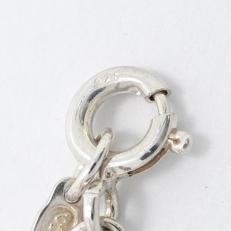 【6jfb1031-k】ティファニー ネックレス インフィニティ ダブルチェーン シルバー925【中古】レディース